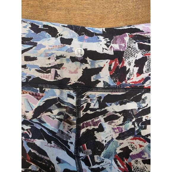 Lululemon Wunder Under Low-Rise Tight *Full-On Luxtreme Culture Clash Multi Sz 6 - Picture 5 of 7